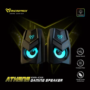 Micropack GS-02 Wired Rainbow Gaming Speaker