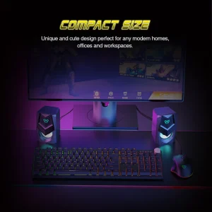 Micropack GS-02 Wired Rainbow Gaming Speaker