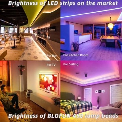 16 ft Strip light premium App Controler + Sound Sensor - Image 2