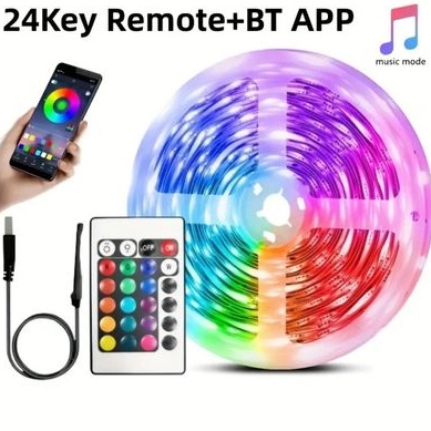 16 ft Strip light premium App Controler + Sound Sensor