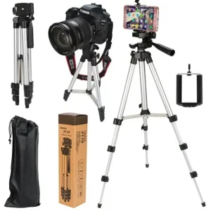 WT-330A Professional Tripod Stand Aluminum Camera Tripod