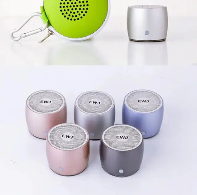 EWA A103 Mini Wireless Bluetooth Portable Speaker Silver Color - Image 3