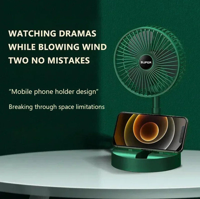 Desktop Foldable Fan S11-F1190 - Image 2