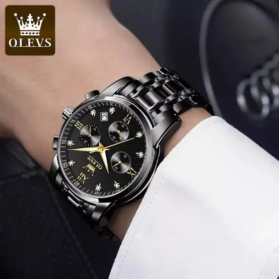 Olevs 2858 Men Quartz Watch - Image 2