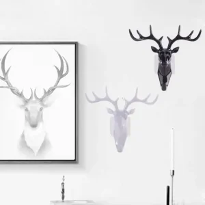 Wall Mount Deer Head Hanger