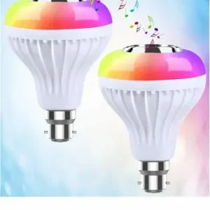 Smart Led Remote Control Bluetooth Speaker Music Bulb