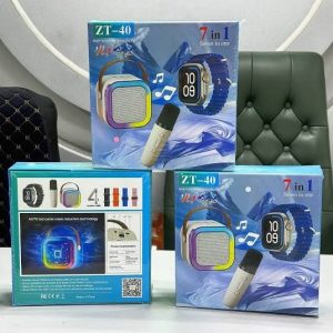 ZT-40 Smart Watch & Bluetooth Speaker – 7-in-1 Multifunctional Device