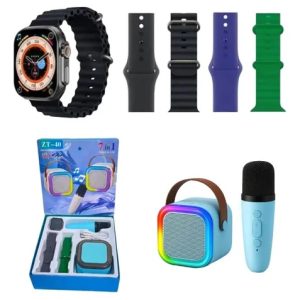 ZT-40 Smart Watch & Bluetooth Speaker – 7-in-1 Multifunctional Device