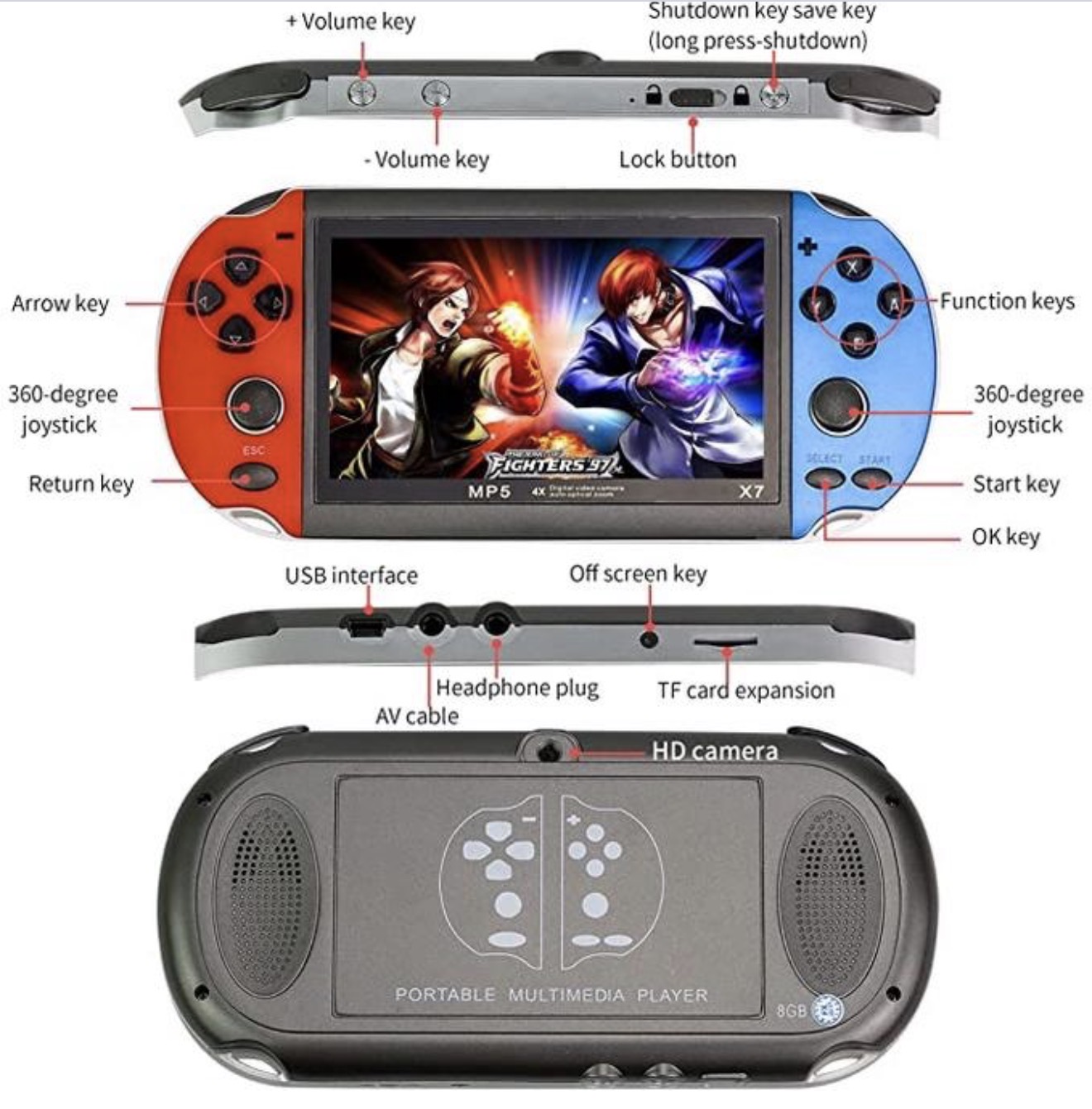 💫 Multifunctional 7-in-1 Smart Watch & Speaker – ZT-40 - Image 4