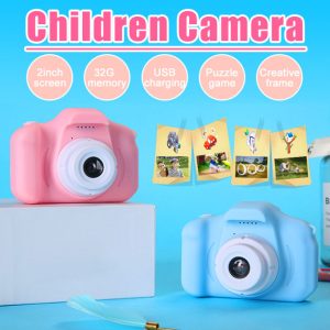 LOXROZ Kids Digital Camera – 2" LCD Rechargeable Camcorder