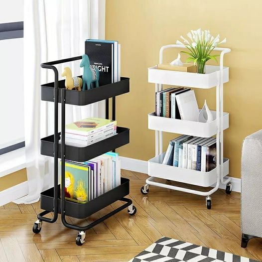 3 Layer Multipurpose Trolley Rack- স্টাইলিশ ও টেকসই