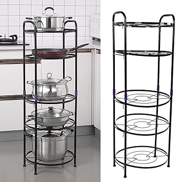 5 Layer Pot Rack – রান্নাঘর রাখুন গুছিয়ে ও স্টাইলিশভাবে!