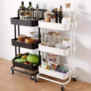 3 Layer Multipurpose Trolley Rack- স্টাইলিশ ও টেকসই