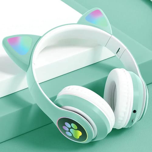 STN-28 Wireless Cat Ear Headphones – LED RGB Light, Bluetooth 5.0 - Image 5