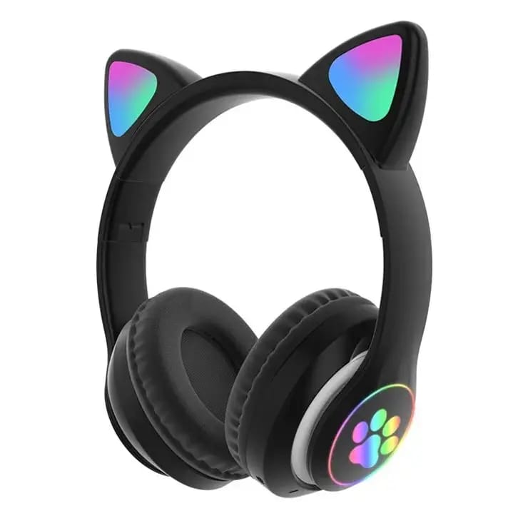 STN-28 Wireless Cat Ear Headphones – LED RGB Light, Bluetooth 5.0 - Image 6