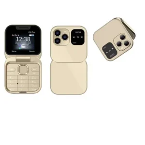 i16 Pro Flip Mobile Phone – Dual SIM, Magic Voice