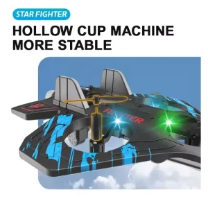 Remote Control Starfighter Drone Plane – Durable EPP Foam RC Aircraft