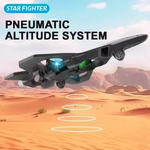 Remote Control Starfighter Drone Plane – Durable EPP Foam RC Aircraft