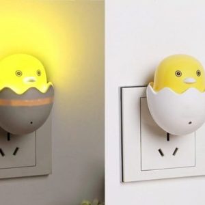 Yellow Duck Egg-Shaped LED Night Light – নরম উষ্ণ আলোতে ঘরের মিষ্টি পরিবেশ তৈরি করুন