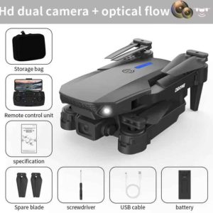 E88 4K Dual Camera Drone with WiFi FPV – Foldable Smart Drone for Beginners