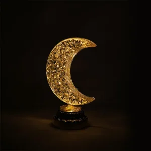 Crystal Moon LED Lamp – Magical Multicolor Night Light for Bedroom & Kids Room