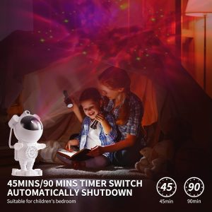 Astronaut Projector Robot Night Light (L4-L3081) - 360° Rotatable Galaxy & Starry Sky Projector