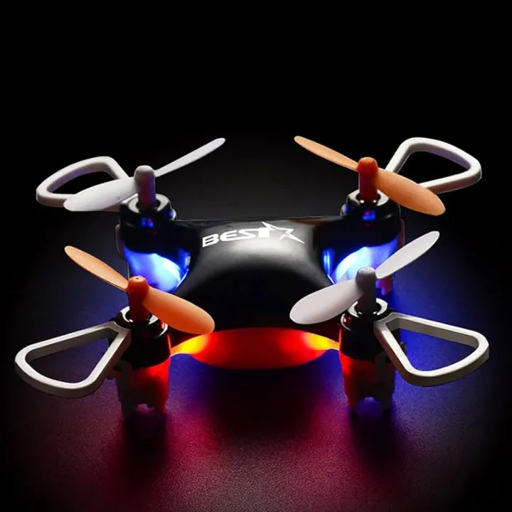 Aerobat HC-702 Four-Axis Mini Pocket Drone | 360° Flip RC Aircraft with LED Lights