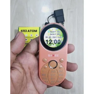 Anee S113 Dual SIM Stylish Button Phone – Long Battery | FM | Multimedia | 1 Year Warranty