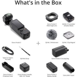 DJI Pocket 3 4K Vlogging Creator Combo