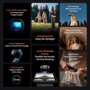 DJI Pocket 3 4K Vlogging Creator Combo