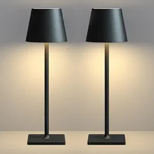 Cordless Rechargeable Table Lamp 6000mAh | IP65 Waterproof Wireless Lamp for Indoor & Outdoor Use