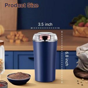 Powerful Mini Electric Grinder – Fresh & Pure Spices at Home in Seconds