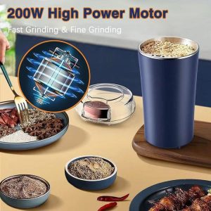 Powerful Mini Electric Grinder – Fresh & Pure Spices at Home in Seconds