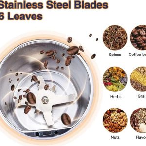 Powerful Mini Electric Grinder – Fresh & Pure Spices at Home in Seconds