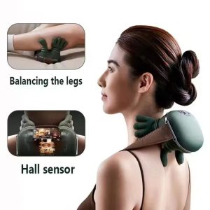 New Sensory Shoulder & Neck Massager FH-670 | Heat Function Rechargeable Pain Relief Massager