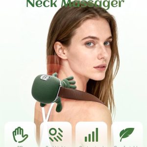 New Sensory Shoulder & Neck Massager FH-670 | Heat Function Rechargeable Pain Relief Massager