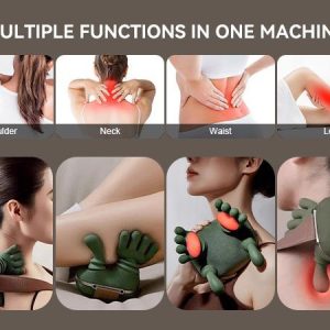 New Sensory Shoulder & Neck Massager FH-670 | Heat Function Rechargeable Pain Relief Massager