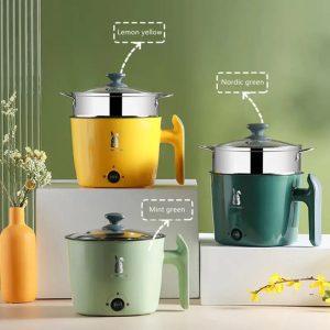 Runbaisn Electric Multi Cooking Pot 1.9 Ltr | Compact Electric Cooker with Steam Function