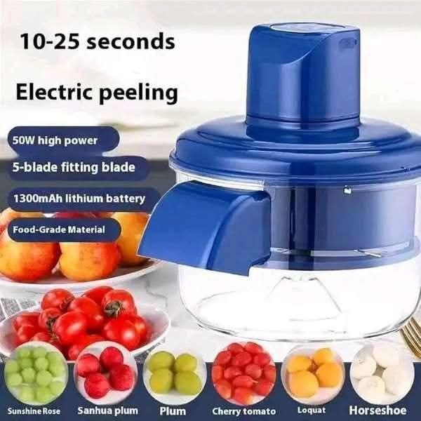 Electric Grape Peeling Machine – USB Rechargeable Smart Fruit & Vegetable Skin Remover - Image 3