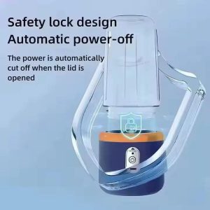 Portable USB Rechargeable Blender – 6 Blades Mini Smoothie Juicer