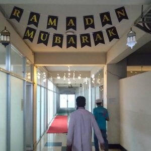 Ramadan Mubarak LED Fairy Light Wall Decoration Banner Set