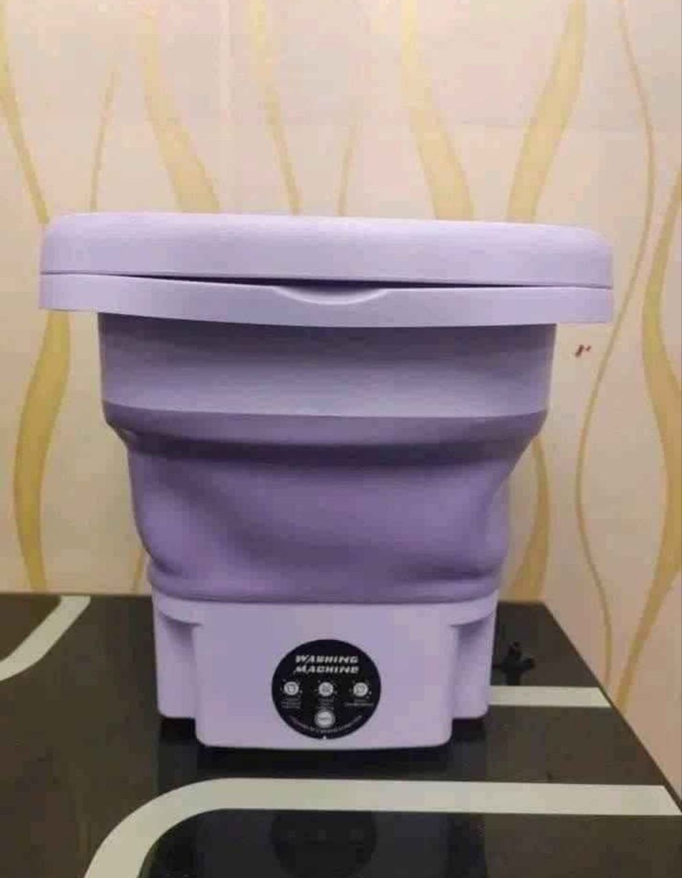 Portable Foldable Mini Washing Machine – 6-8L Capacity, Fully Automatic, Lightweight Clothes Washer - Image 5