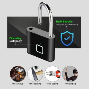 Smart Fingerprint Padlock – Keyless Security at Your Fingertips