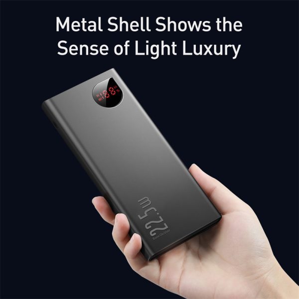 Baseus Adaman 22.5W 20000mAh Power Bank Metal Body with LED Display - Image 4