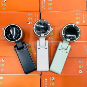 Rechargeable Turbo Mini Fan 💨 | Powerful, Portable & Ultra-Quiet