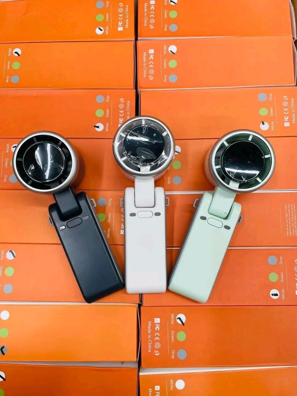 Rechargeable Turbo Mini Fan 💨 | Powerful, Portable & Ultra-Quiet - Image 3