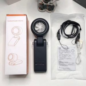 Rechargeable Turbo Mini Fan 💨 | Powerful, Portable & Ultra-Quiet