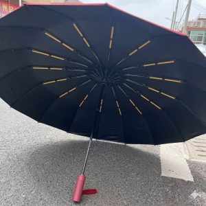 BMW 16 Ribs Automatic Umbrella – Heavy Duty Windproof Premium Double Layer Umbrella