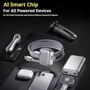 Smart Auto Disconnect Type-C Adapter – 140W Fast Charging & Overcharge Protection