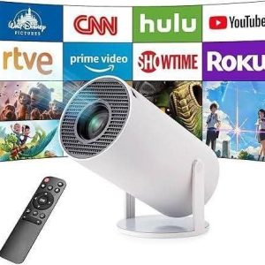 Magcubic HY300 4K Smart Mini Projector – Android 11, WiFi 6, Bluetooth 5.0 Portable Home Theater
